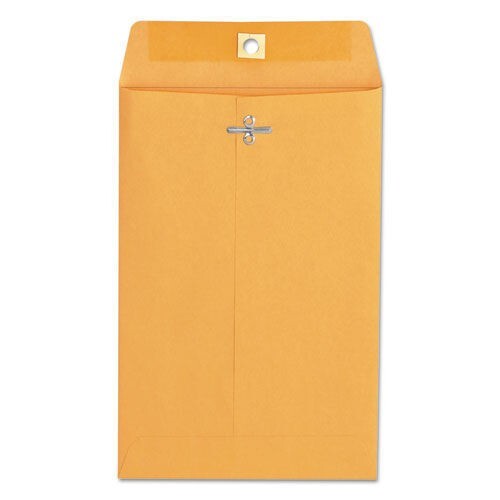 100 Pcs CLASP ENVELOPES 6”x9” Kraft Shipping Mailing Gummed Business Manila