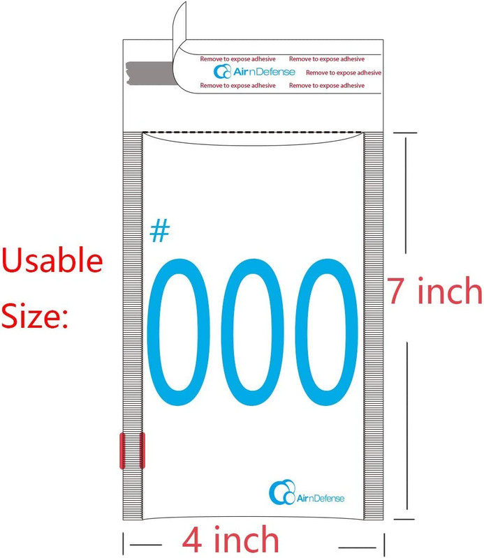 50/1000 Pcs #000 4X8 Kraft Bubble Padded Envelopes Mailers Shipping Bags (500 ) gallery