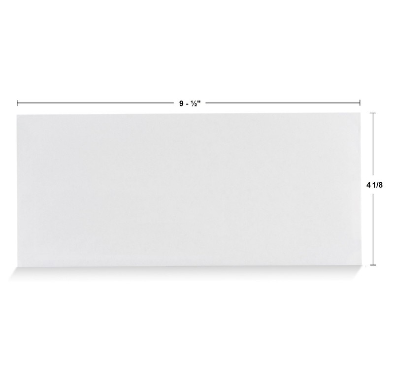 100#10 Security Self-Seal Envelopes, Windowless Design, Security Tint Pattern, U gallery