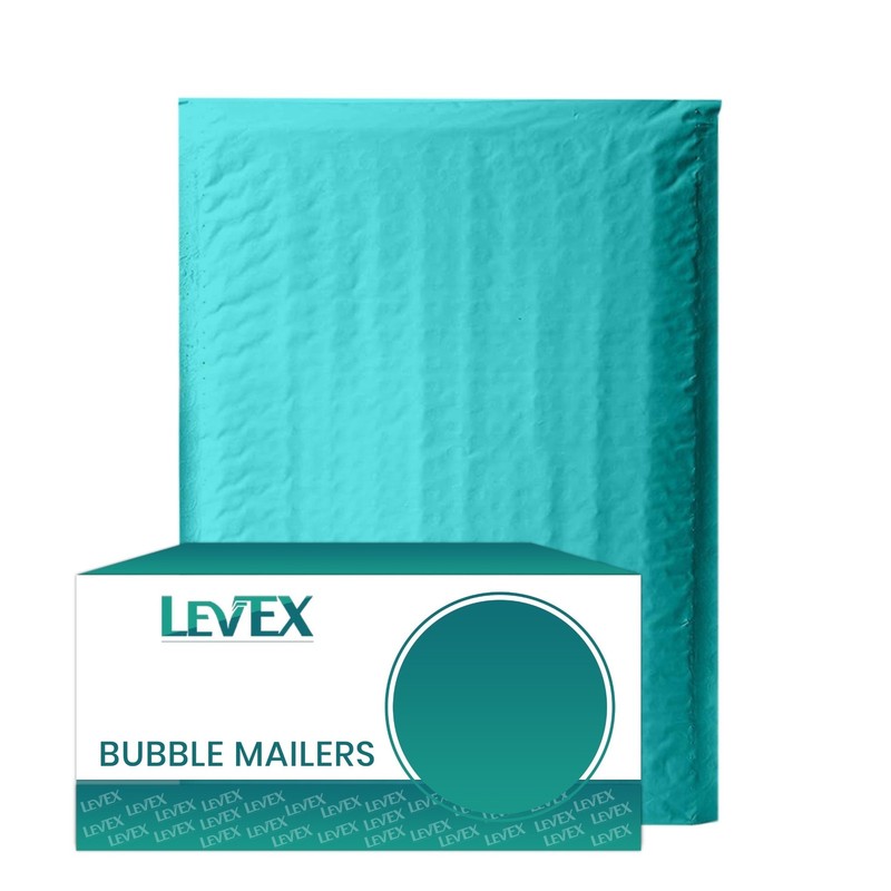 #0 6×10 (6×9) Teal Poly Bubble Mailers Shipping Mailing Padded Bags Envelopes