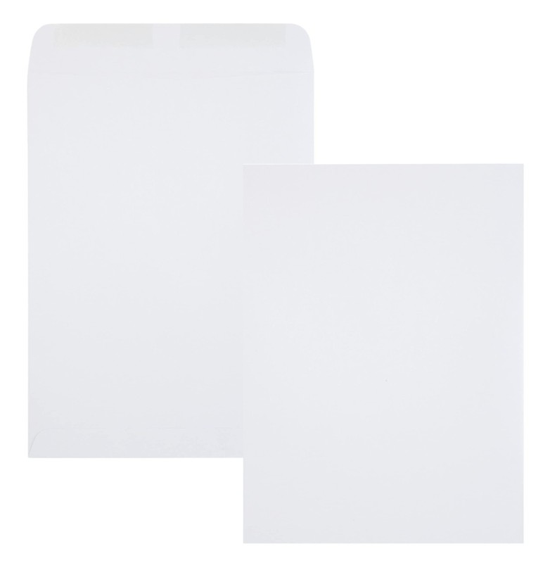 250 PCS Catalog Envelopes Gummed Executive Gray 9×12 Inch Mailing 41487