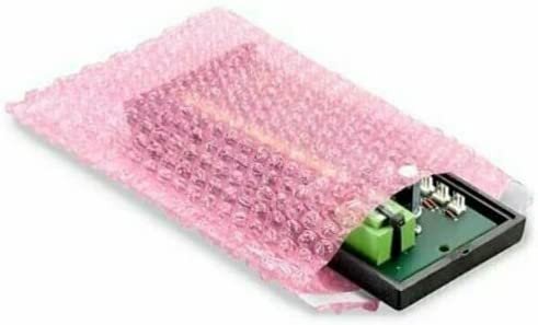 50 – 4×7.5 Anti-Static Bubble Out Pouches Bags Wrap Cushioning Self Seal