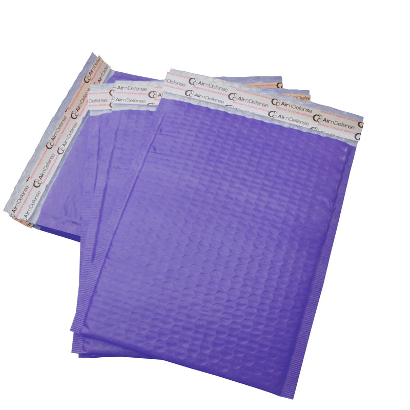 AirnDefense Any Size Purple Poly Bubble Mailer Plastic Shipping Padded Envelopes gallery