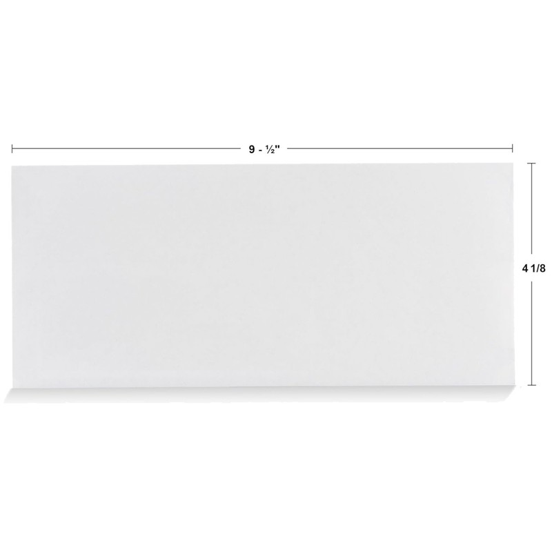 Security Envelopes - Self-Seal Closure - 100 Pack