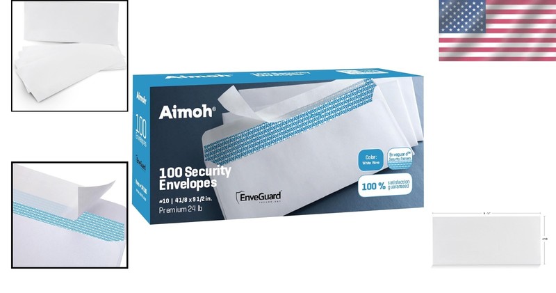 Security Envelopes - Self-Seal Closure - 100 Pack gallery