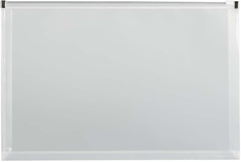 Plastic Envelopes with Zip Closure - Legal Booklet - 9 1/2 X 15 1/2 - Clear - 12 gallery