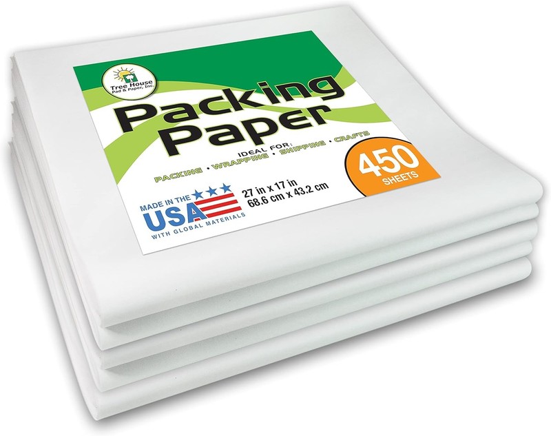 Packing Paper Sheets for Moving - 450 of Newsprint - 450