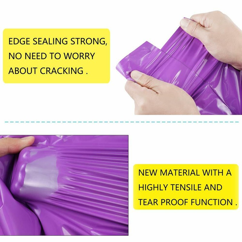 1000 Purple Poly Mailers 12x16 Shipping Bags Plastic Packaging Mailing Envelope gallery