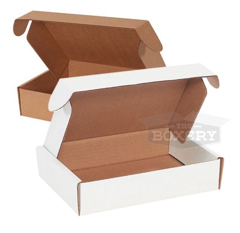 The Boxery – Outside Tuck Mailers Kraft 11 1/8 x 8 3/4 x 2 (50 Pack)