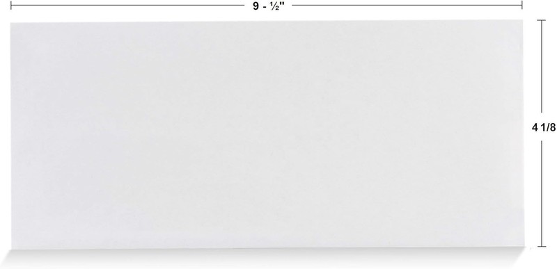 Security Tinted Self-Seal Envelopes - No Window, EnveGuard, Size 4-1/8 X 9-1/... gallery