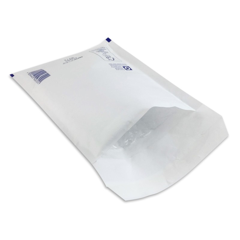 WHITE PADDED BUBBLE ENVELOPES 180X265MM FOR ROYAL MAIL POSTAGE BAGS