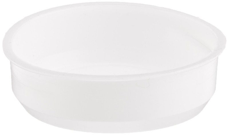 Box Usa Aviditi Plastic End Caps For Mailing Tubes 1-1/2 Inch Diameter White