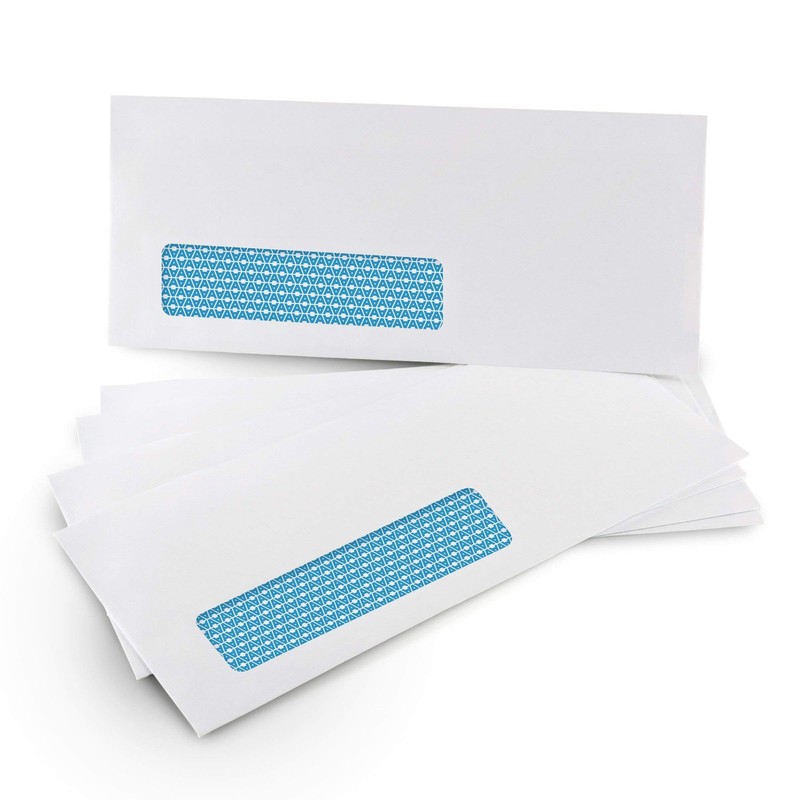500#10 Single Left Window SELF Seal Security Envelopes - Super Strong Quick-S... gallery