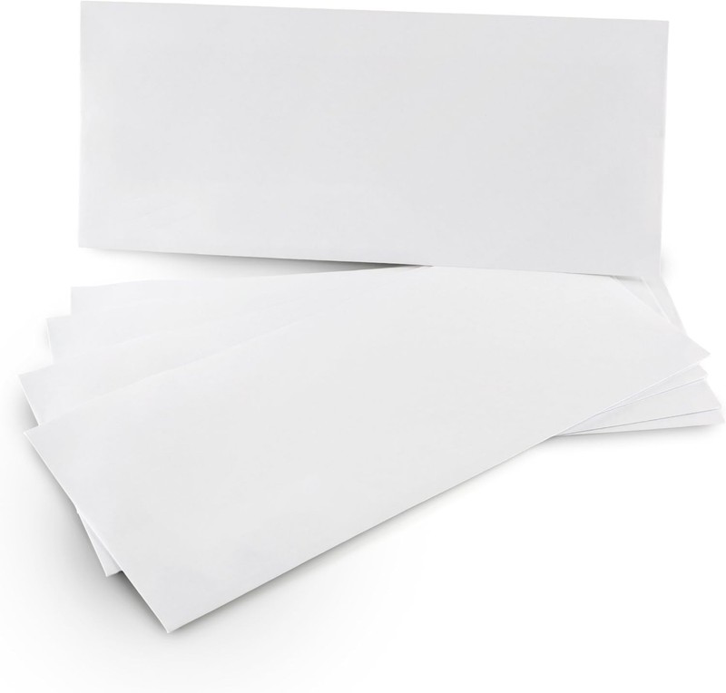 Aimoh #10 Security Self Seal Envelopes – 100 Qty |No Window, EnveGuard, 4⅛ x gallery