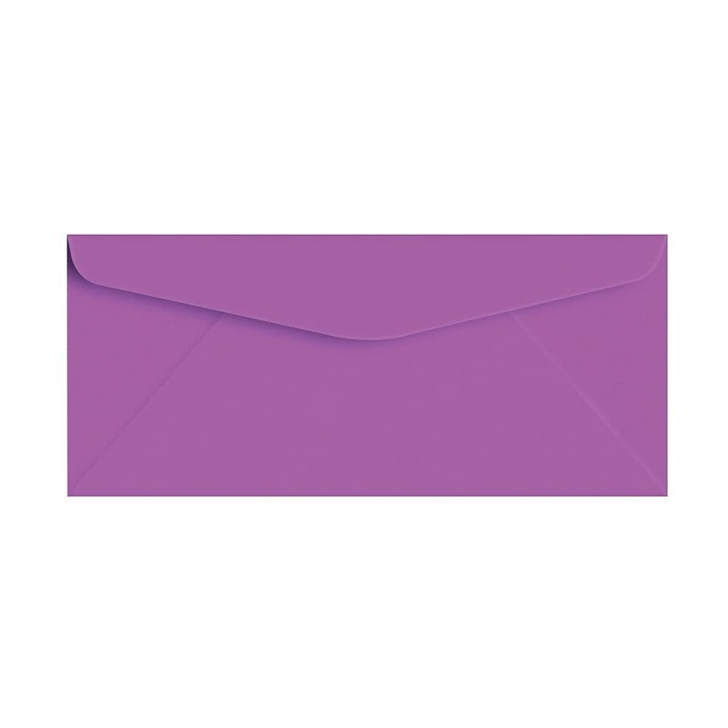 #10 Business Envelopes, 4 1/8 x 9 1/2, Violet, 24w (90gsm), 100 per Pack