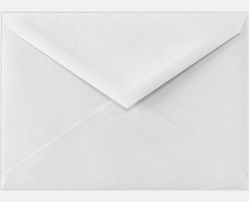 25 White Paper Envelopes #8 V-Flap Shipping Mailer Envelope 3 5/8"x6.5"