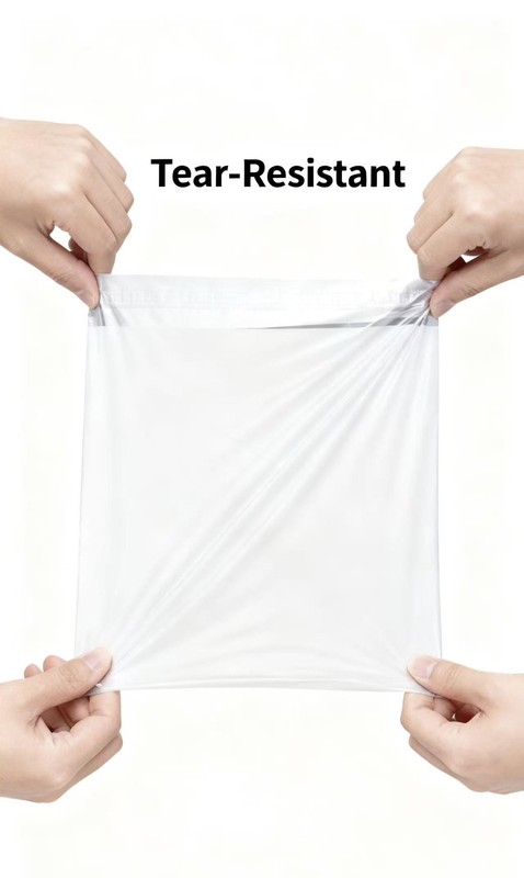 #6 14.5x19 Poly Mailers Plastic Envelopes Shipping Bags WHITE 500 Pieces gallery