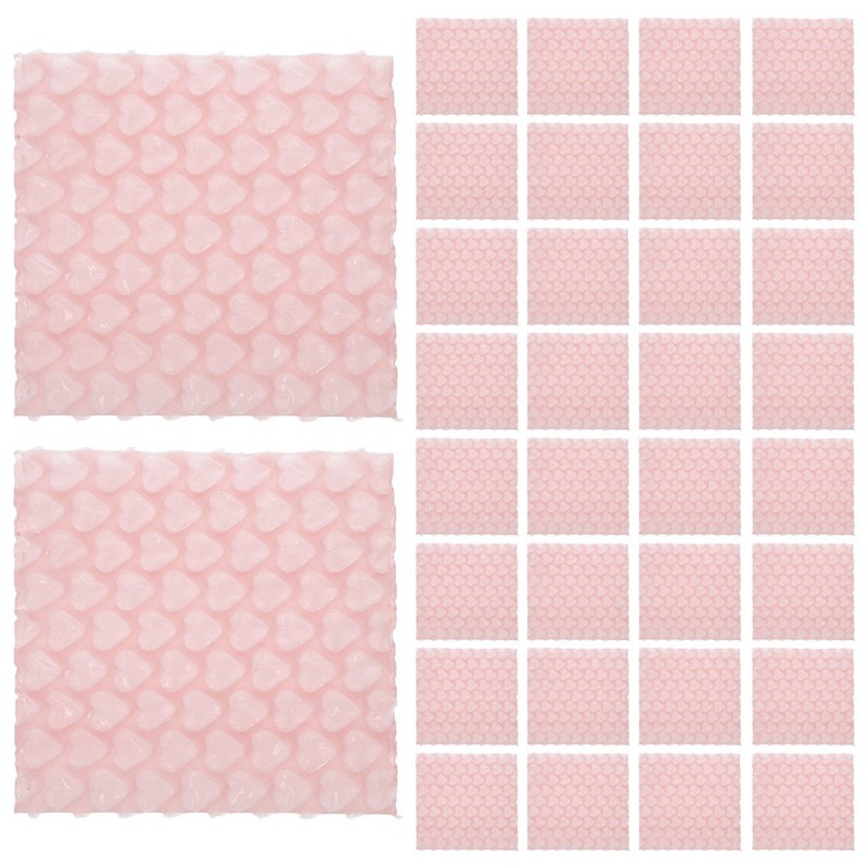 50 Pcs Shockproof Bubble Mailers Heart Shaped Envelopes for Mailing Packaging gallery