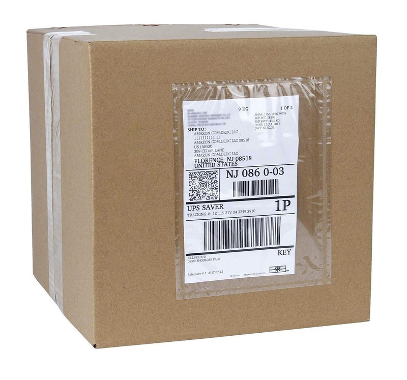 APQ Clear Top Loading Packing List Envelopes 7 x 10 Inches. 100 Pack Packing …