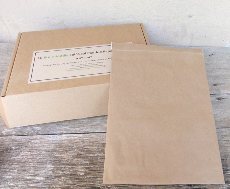 Eco-Friendly Biodegradable Padded Mailers Box of 18 .50" x 9.5" x 18" gallery