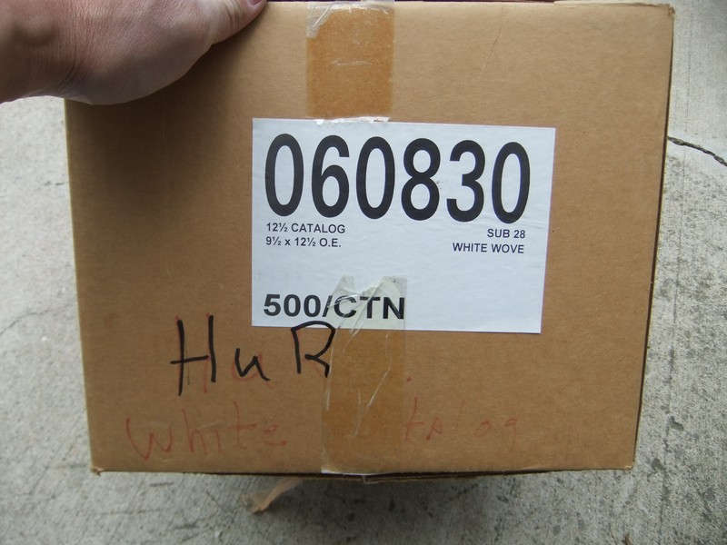 Catalog Envelopes 500/BX White Wove 060830 SUB 28