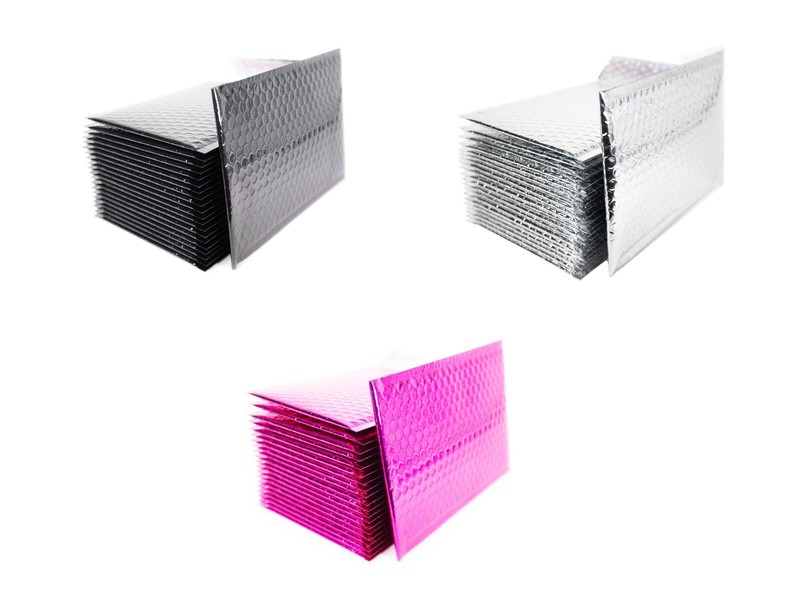 METALLIC BUBBLE MAILERS SHIPPING MAILING PADDED BAGS ENVELOPES GLAMOUR ANY SIZE