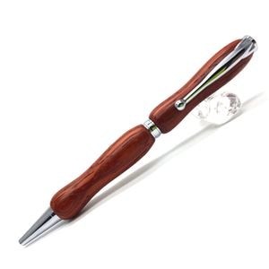 Handmade Japanese Padauk Wood Ballpoint Pen 0.7mm Cross Refill