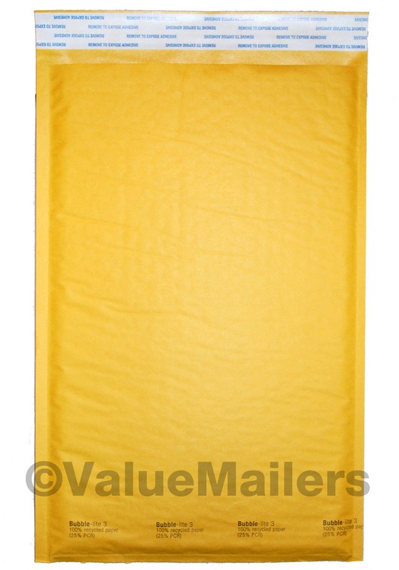 #3 Bubble Lite 8.5×14.5 Kraft Bubble Mailers Padded Envelopes Bags 100 To 2000
