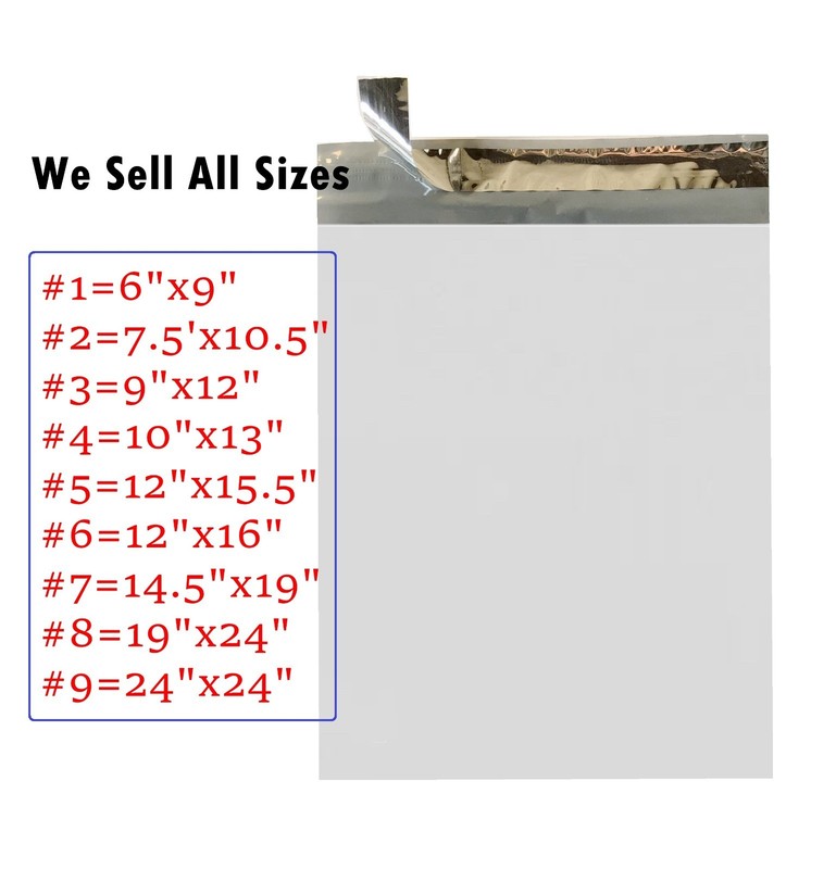 12X15.5 Poly Mailers Self Sealing Shipping Envelopes Mailing Bags-ST ShipMailers gallery