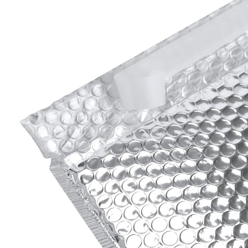 75 Pack, 9 x 12 Inch Bubble Mailer Silver Padded Aluminum Film Shipping Envelope gallery