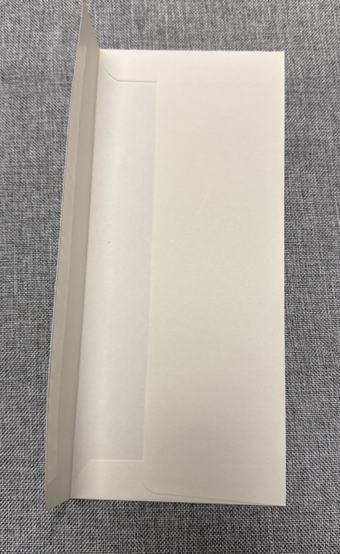 Business Envelopes 80lb #10 LUX 4 1/8" x 9 1/2" Square Flap Quantity = 900 gallery