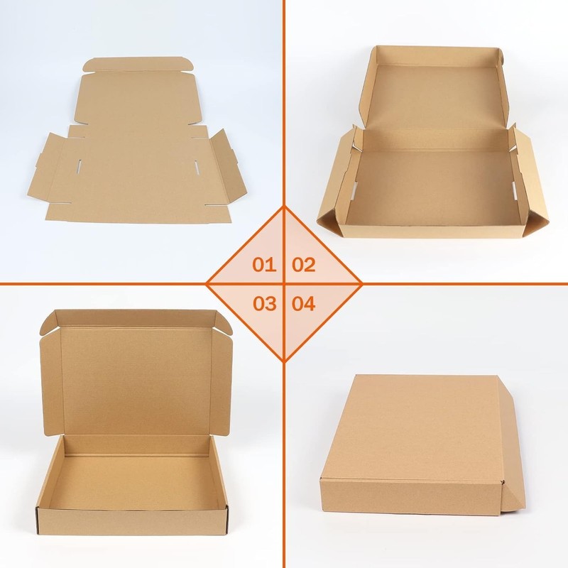 50 x 11.5x8.5x2 Cardboard Boxes Mailing Packing Shipping Box Corrugated Carton gallery