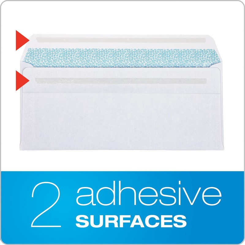 #9 Security Envelopes, 500 Pack, Double Window Self Seal Envelopes for Invoic... gallery