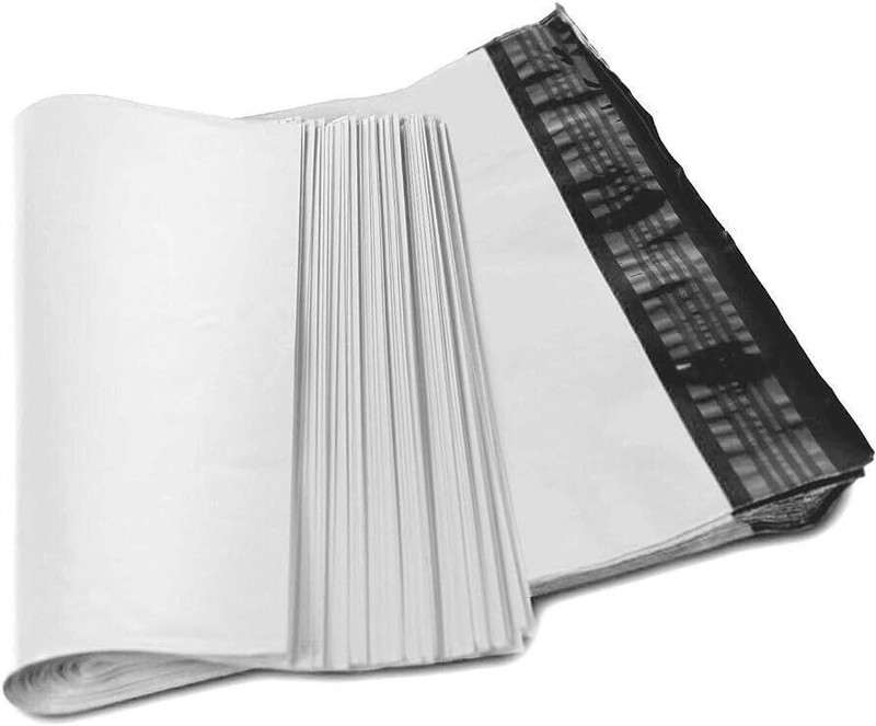 200 Pack 7.5"x10.5" White Poly Mailers Shipping Bags Envelopes Packaging Bag gallery