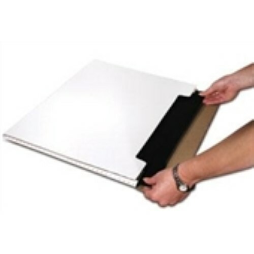 40 – 20x16x1/4″ Jumbo Fold-Over Mailer White