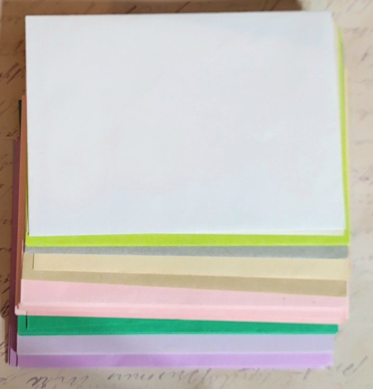 7.25" x 5.25" A7 Vintage Unused White And Color Envelopes Lots Of 50 gallery