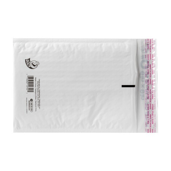 Duck Brand Poly Bubble Mailers, #0(6”x9”) Self-Sealing, 25-PACK gallery
