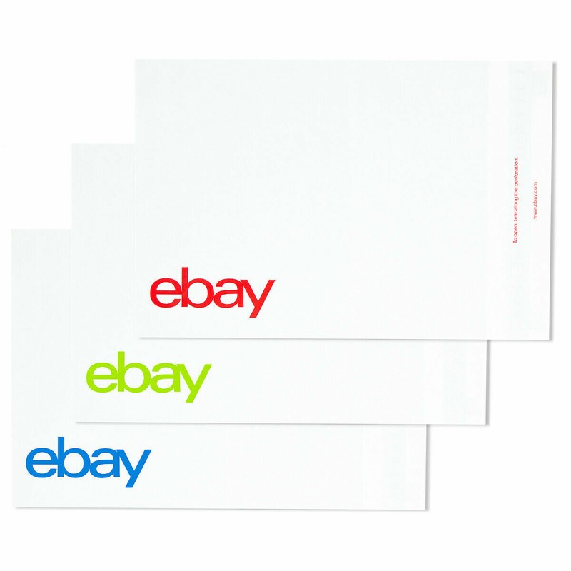 NEW EBAY Branded Polyjacket Envelopes 10 x 12.5 inch 102 Colorful SHIPPING BAGS