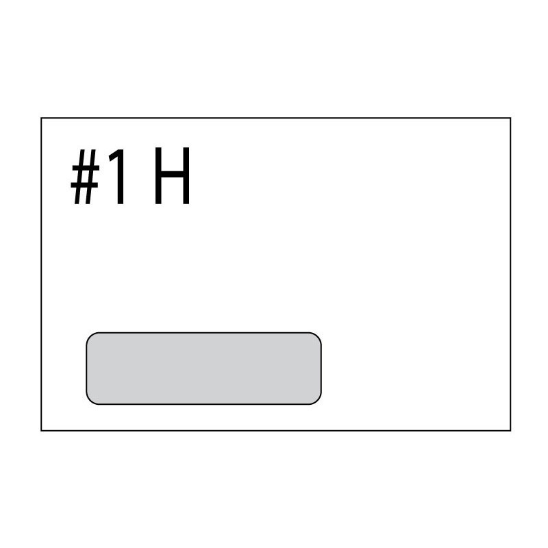 Poly Window Open Side Booklet Envelopes, 6″ x 9″, 24#, White, Side Seams (Box