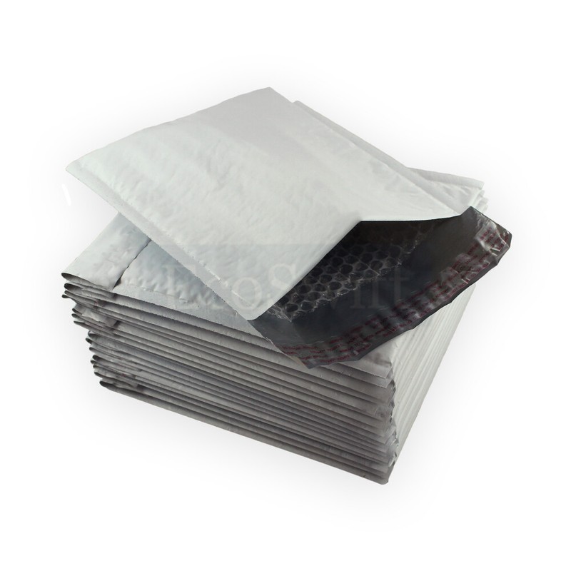 500 #000 4 x 8 EcoSwift Poly Bubble Padded Envelopes 5 x 8 ~ X-Wide Mailers Bags gallery