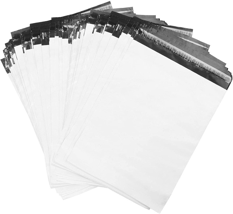 100pcs 12×15.5 Poly Mailers Shipping Envelopes Mailing Bags 2.5 Mil Self Sealing