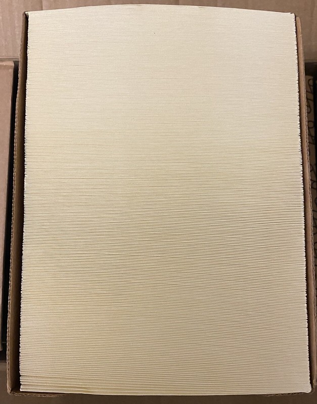 mohawk VIA Felt Text Envelope Cream White Felt 70lb A6 4-3/4 x 6-1/2 Envelopes gallery