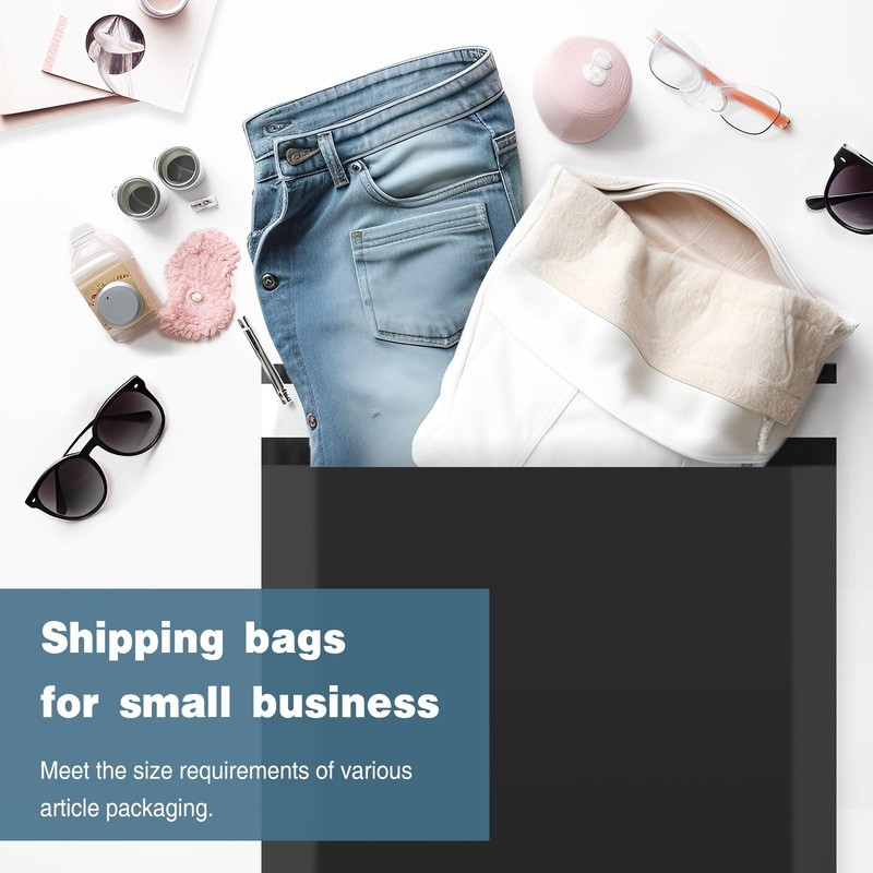Poly Mailers, 100pc 14.5x19 Inch Bags, Large Chic Packaging Bags for Small Bu... gallery