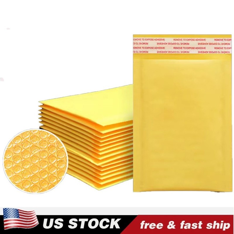 30 pcs 6×10 Kraft Paper Bubble Padded Envelopes Mailers Shipping Case, 6”x10”