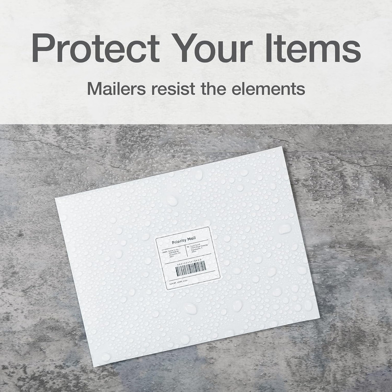 Self-Seal Mailers, Self-Sealing Envelopes, Made with Dupont Tyvek Material, 14 L gallery