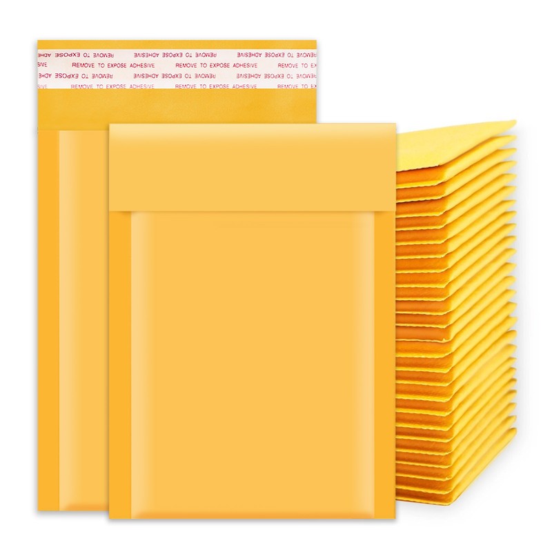 #5 Kraft Bubble Mailers Shipping Padded Bags Mailing Envelope Self Seal