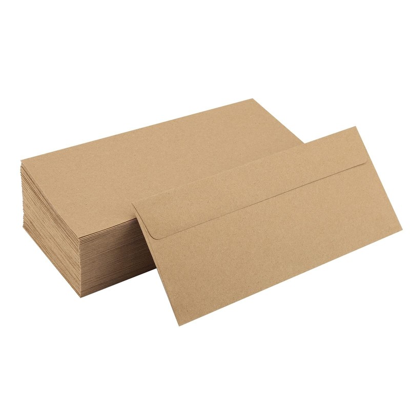 200 Pack #10 Business Envelopes 4-1/8 x 9-1/2 in Mailing Kraft Envelopes for …