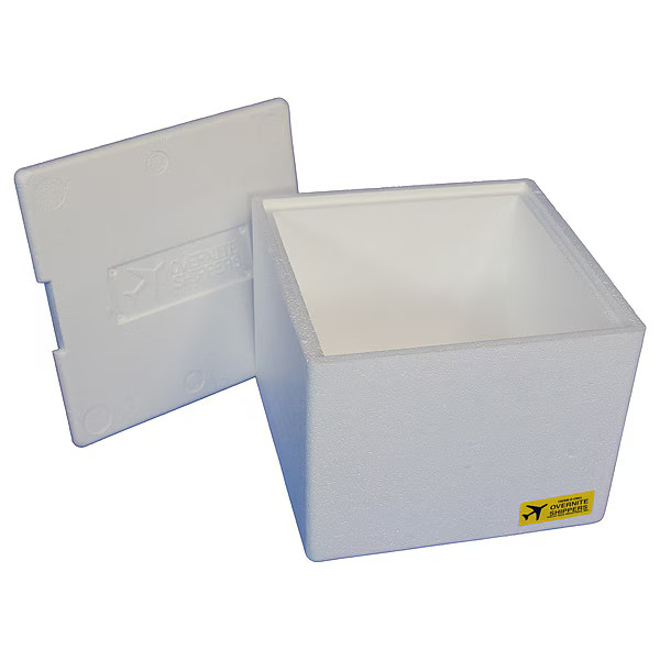 Insulated Overnight Shipping Foam & Carton, 1-2 Day, PK2