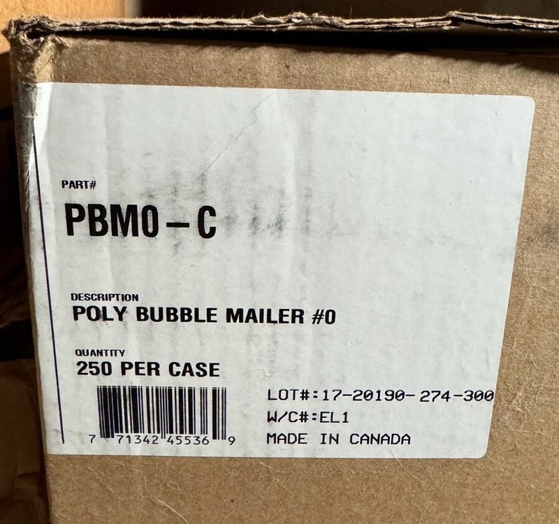 Pack of 250pcs Poly Bubble Mailer Self Padded Envelope Bag 6”x 9” for Packing gallery