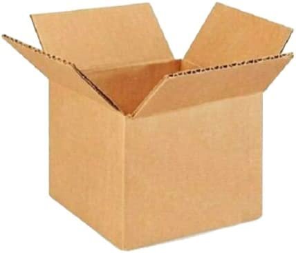 50 6x6x5 Cardboard Paper Boxes Mailing Packing Shipping Box Corrugated Carton